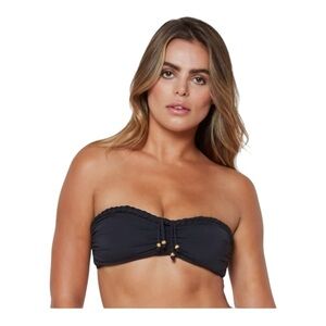 Bleu Rod Beattie Braided Bandeau W/Molded Cups, in Glam Stand NWT